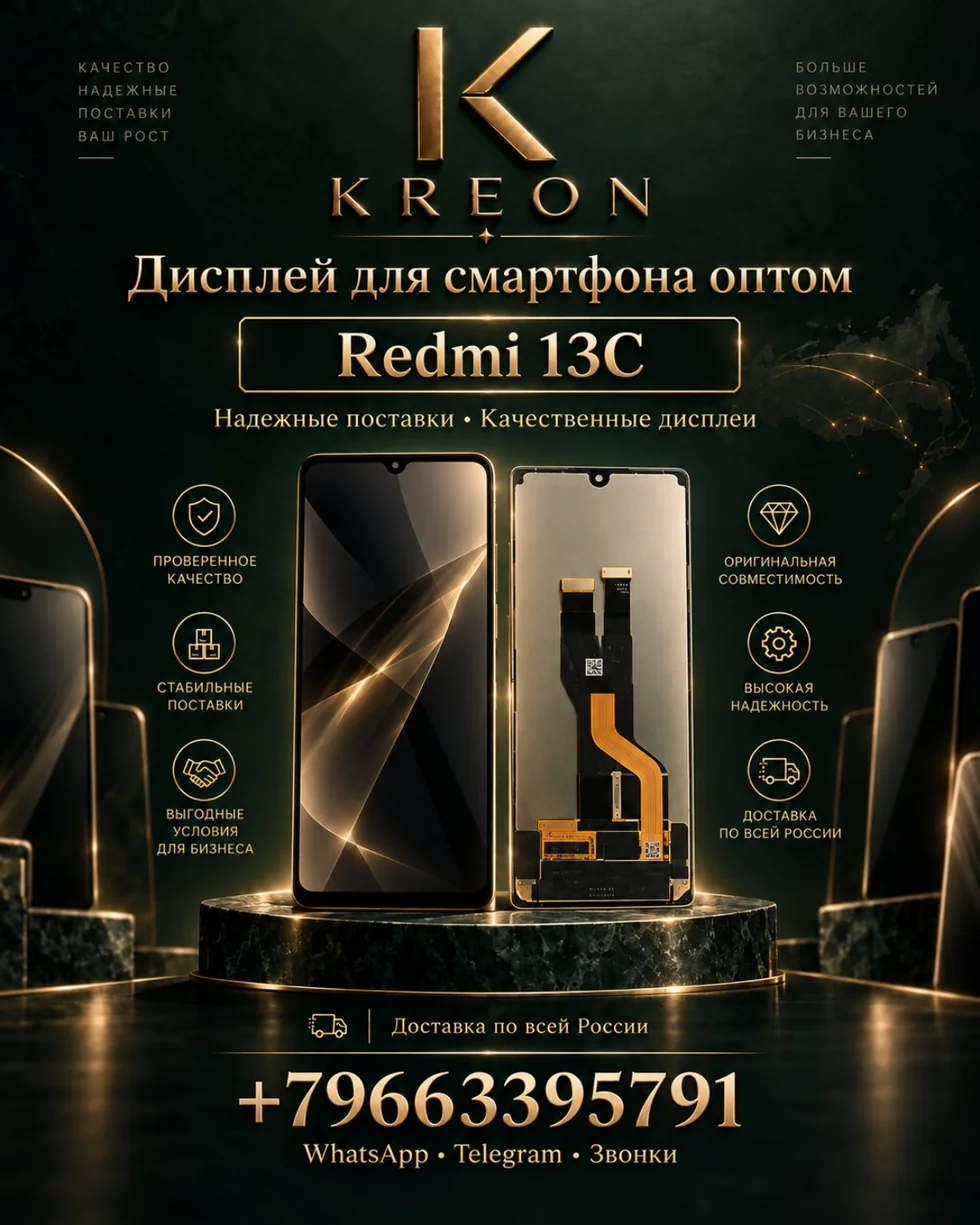 Дисплей Redmi 13C оптом — KREON Москва